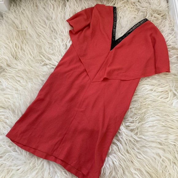 MAJE V-Neck Mini Dress - Picture 12 of 15